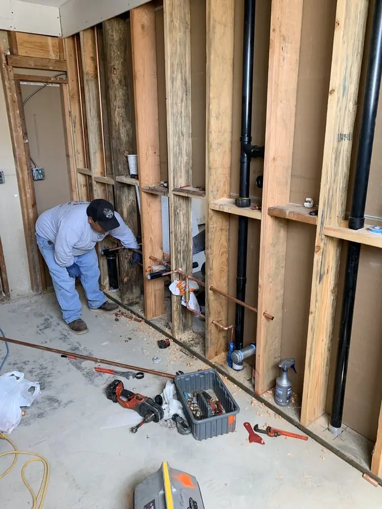 Commercial rough-in plumbing for Gas Line Repair in Scovill Landing